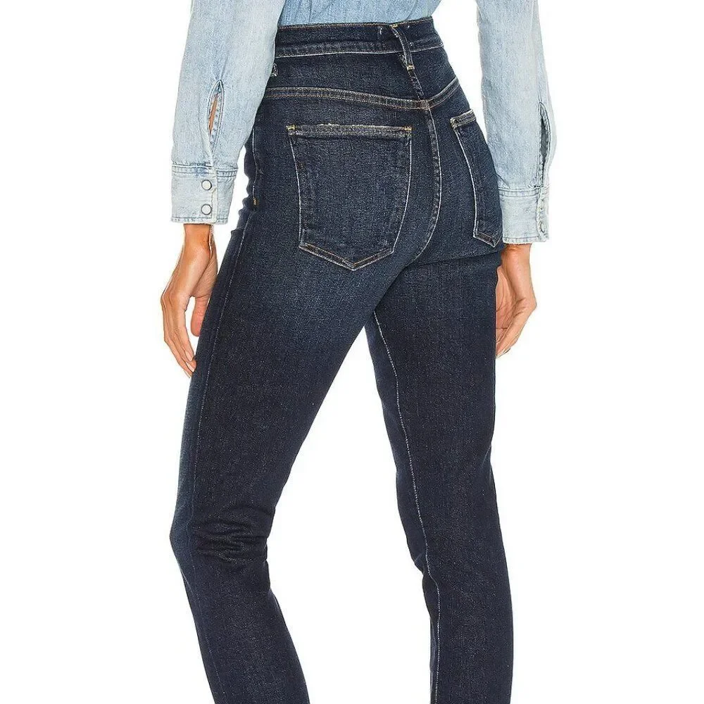 AGOLDE Pinch Waist Skinny Jeans Size 27 - Picture 2 of 9